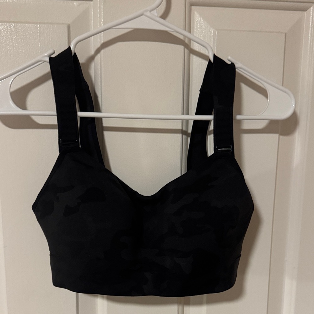 lululemon athletica Black Camouflage Sports Bra